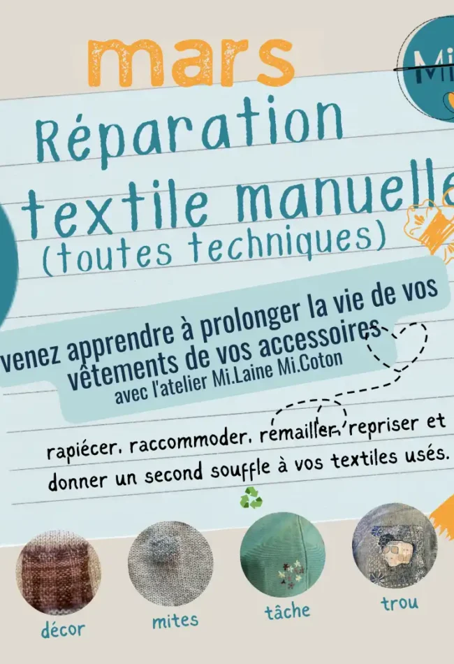 Mars : Programme du mois par thème, jour, lieux et contacts